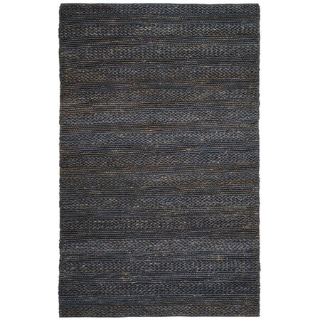 Safavieh 3 x 5 ft. Natural Fiber 212G Hand Loomed Rectangle Area Rug, Grey NF212G-3